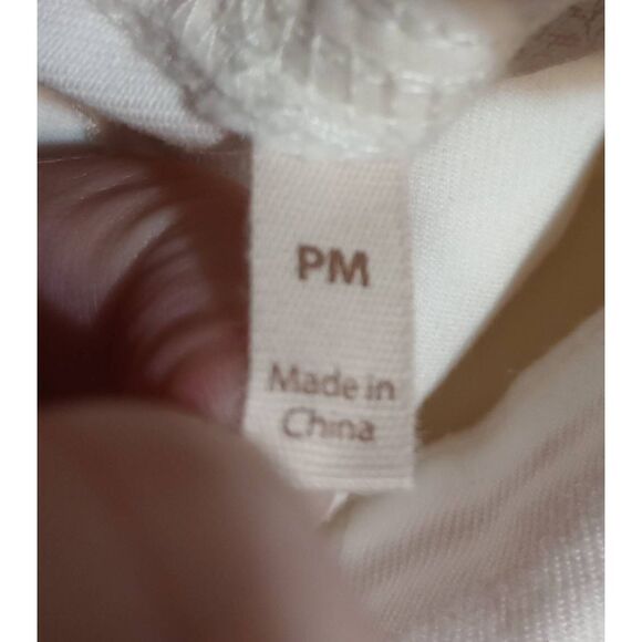 Soft Surrounding Jeans Ladies Medium Petite White Cropped - Picture 6 of 8